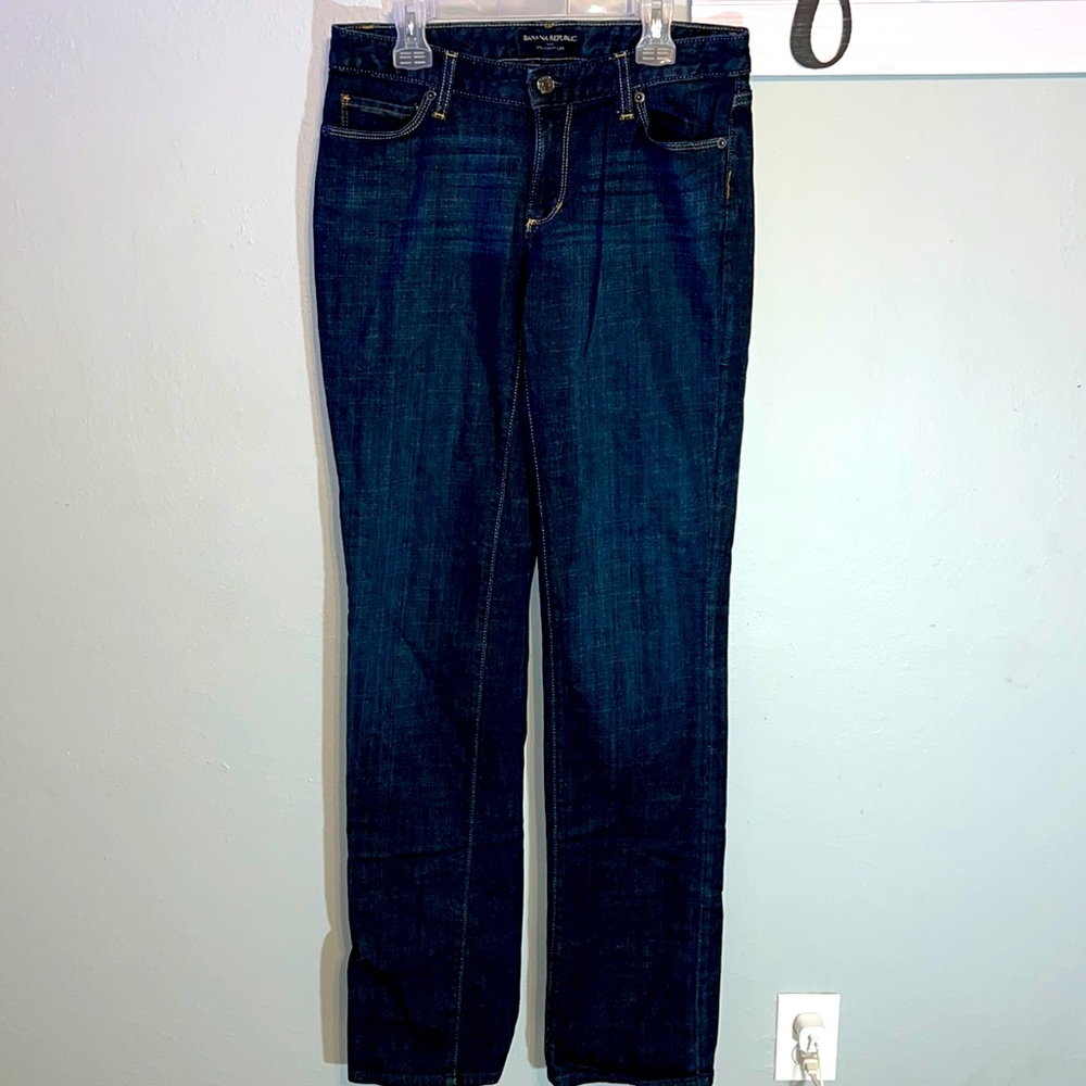 Banana republic straight leg jeans